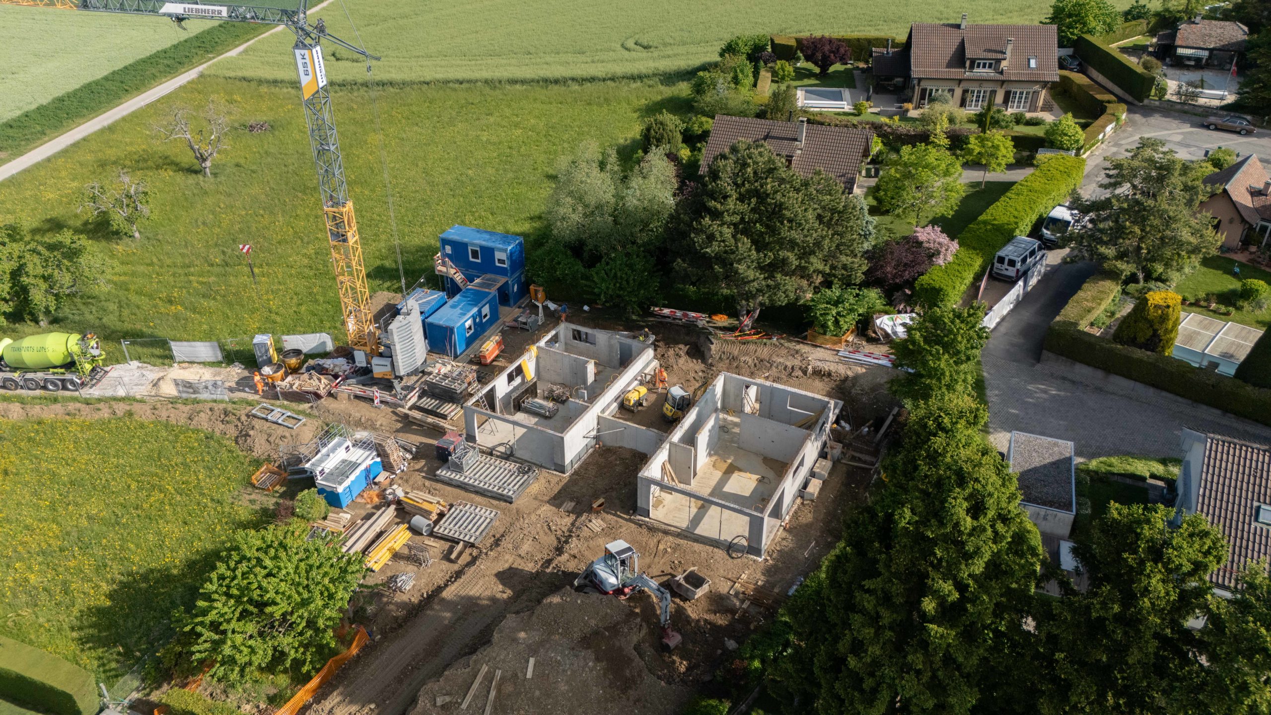 Chantier Echandens