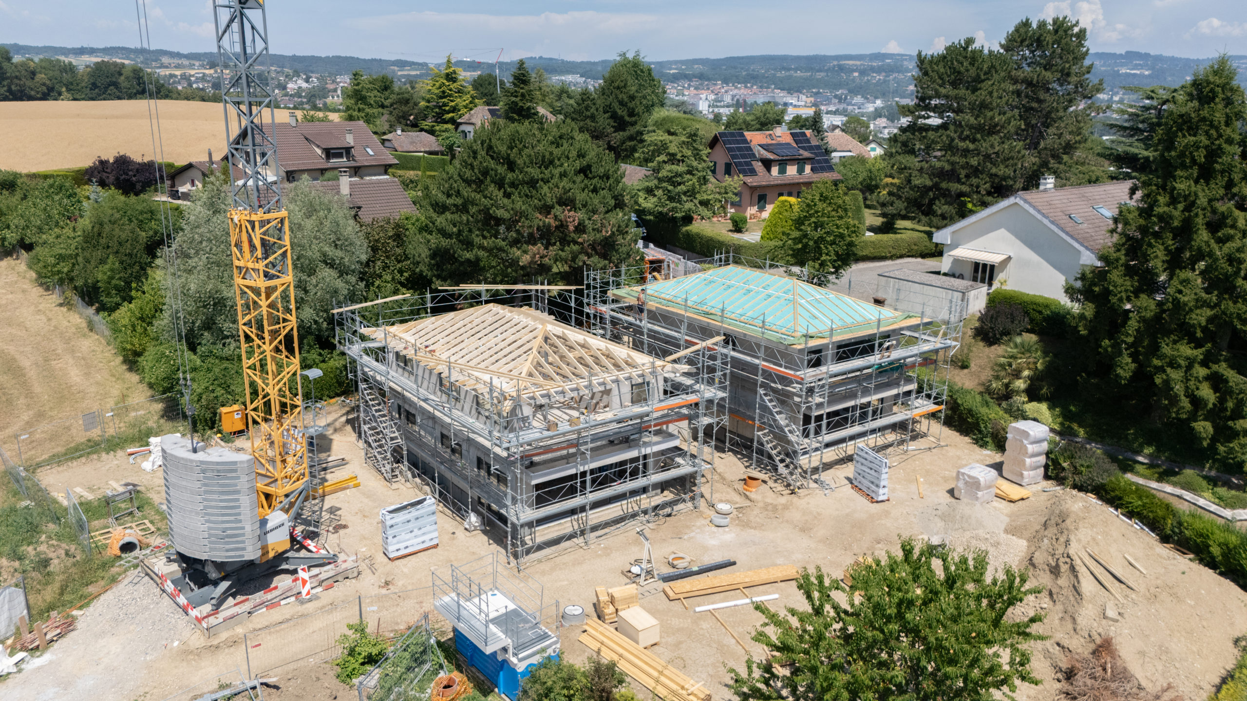 Chantier Echandens